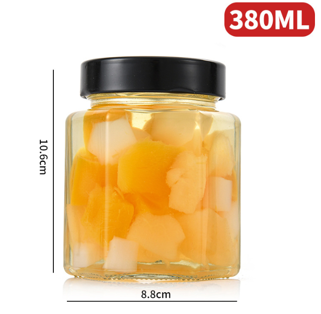 380ml六棱酱菜瓶